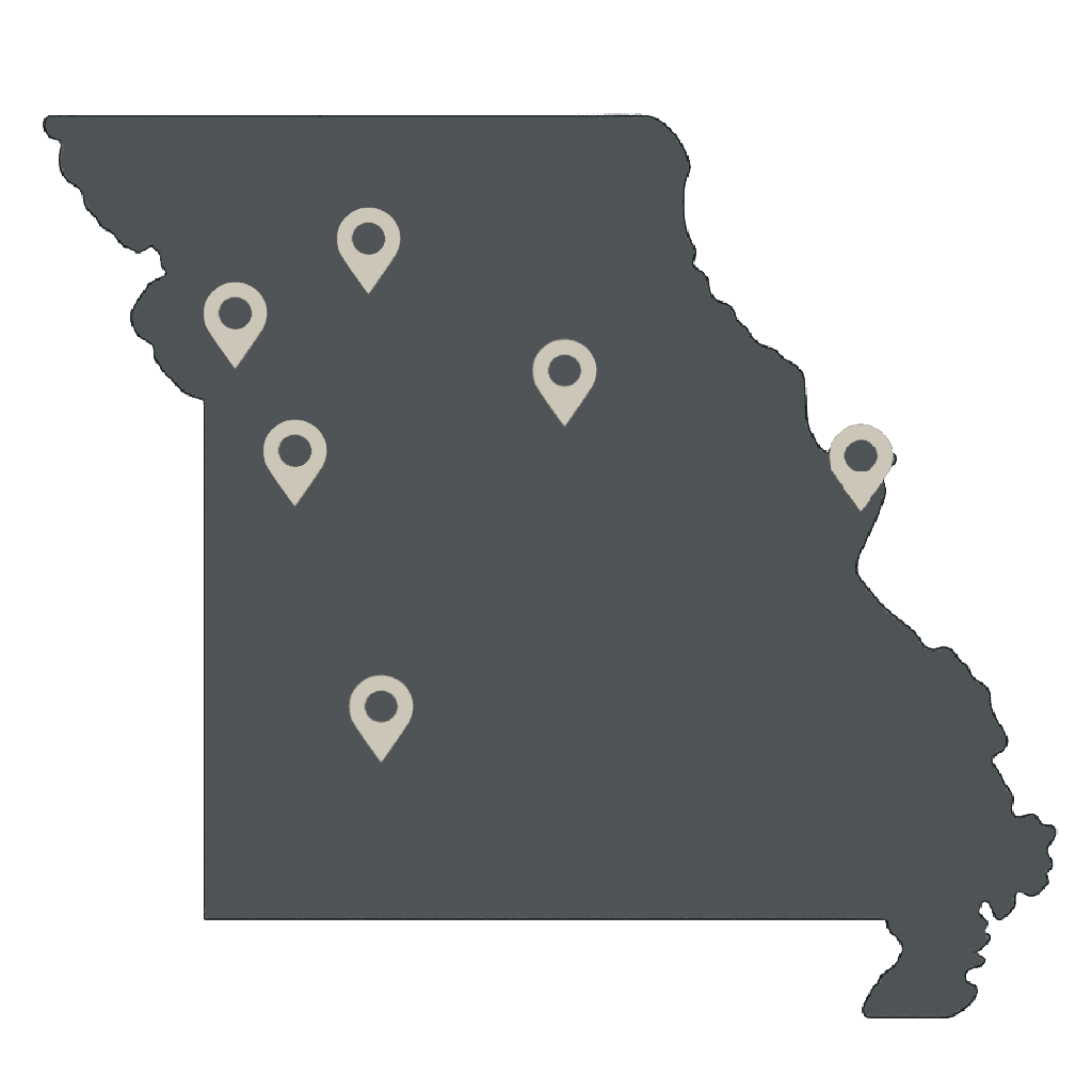 map of missouri