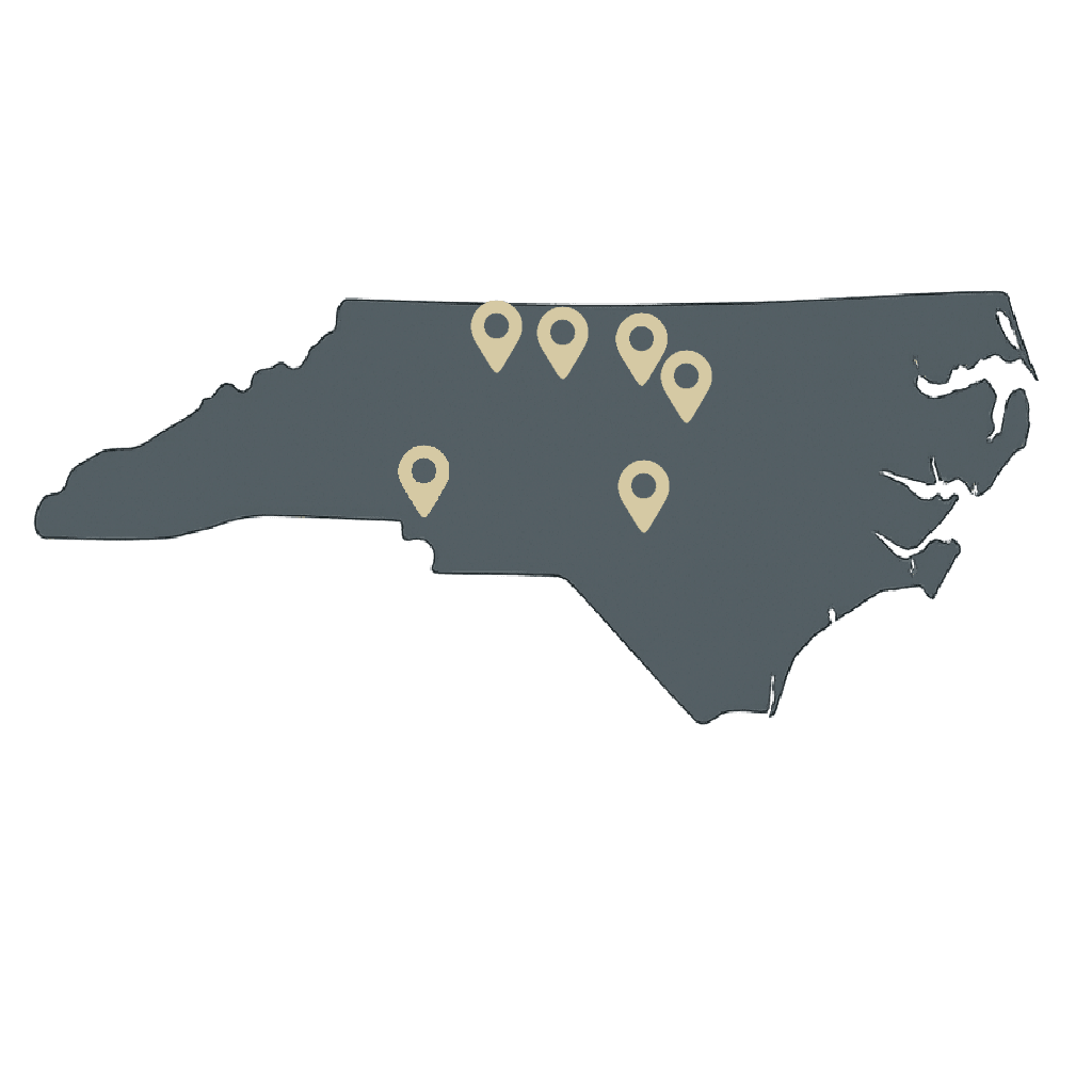 map of north-carolina
