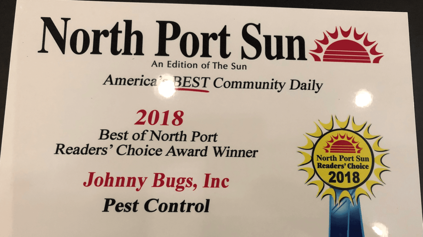 Google street view image of Johnny Bugs, Inc. - Pest Control Company