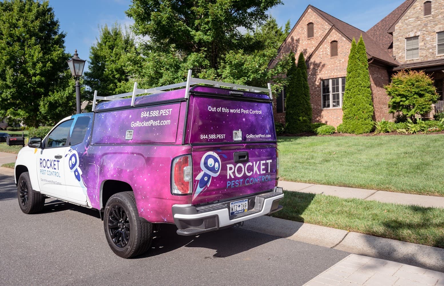 Google street view image of Rocket Pest Control
