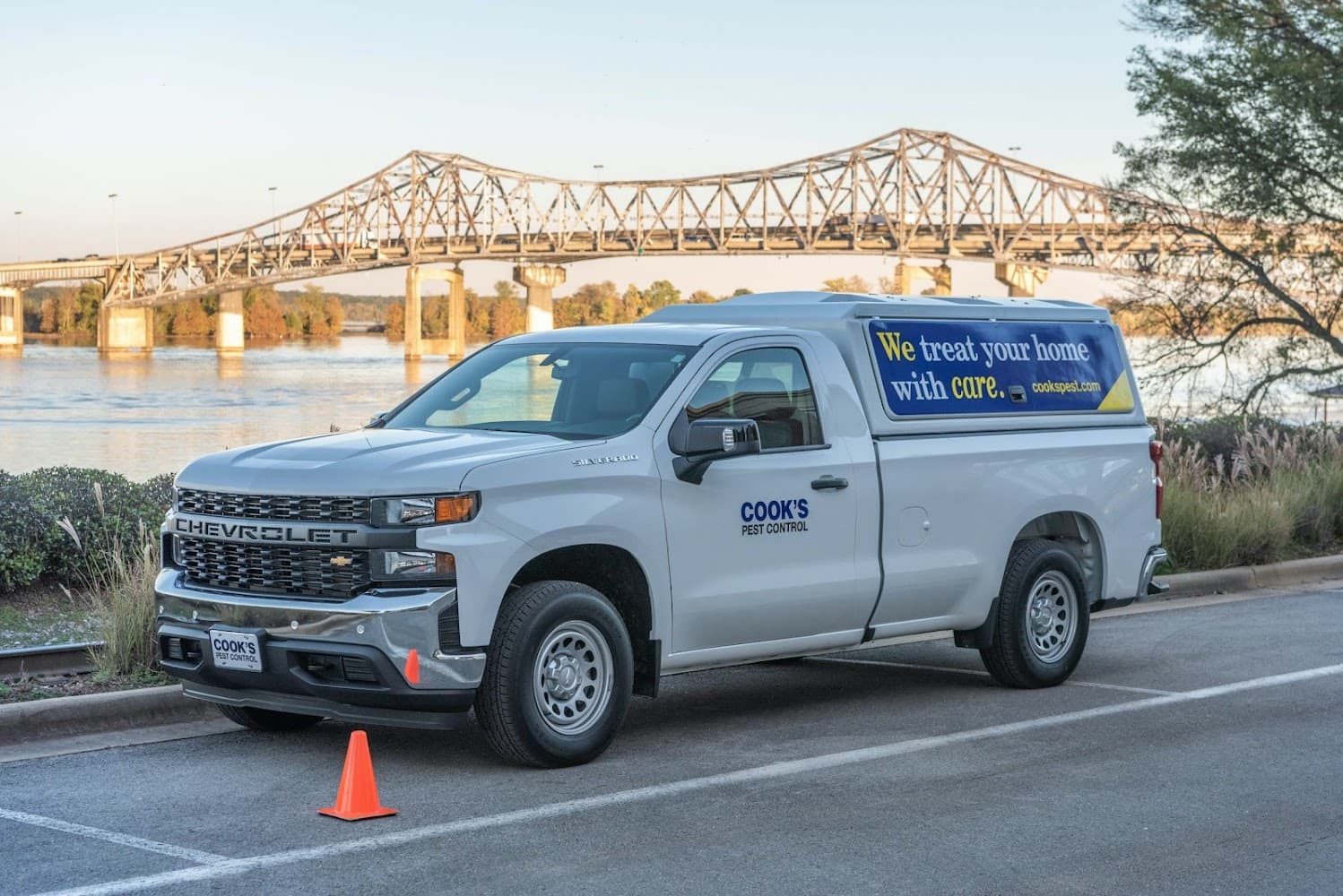 Google street view image of Cook's Pest Control