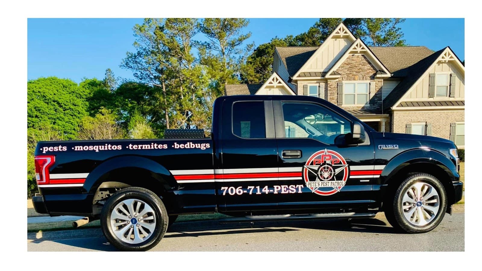 Google street view image of Pete's Pest Patrol