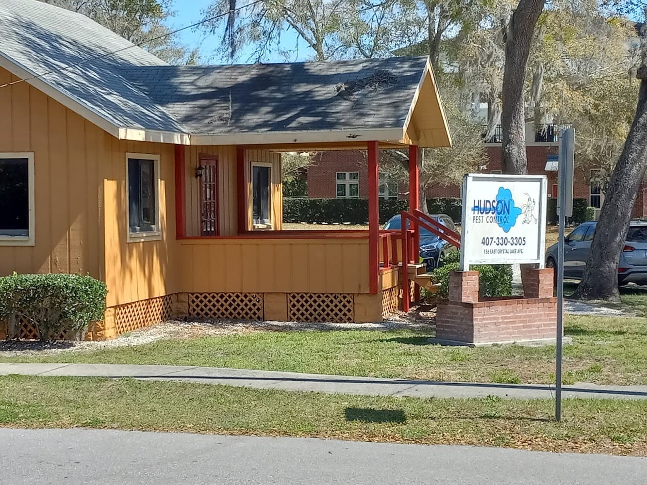 Google street view image of Hudson Pest Control Inc