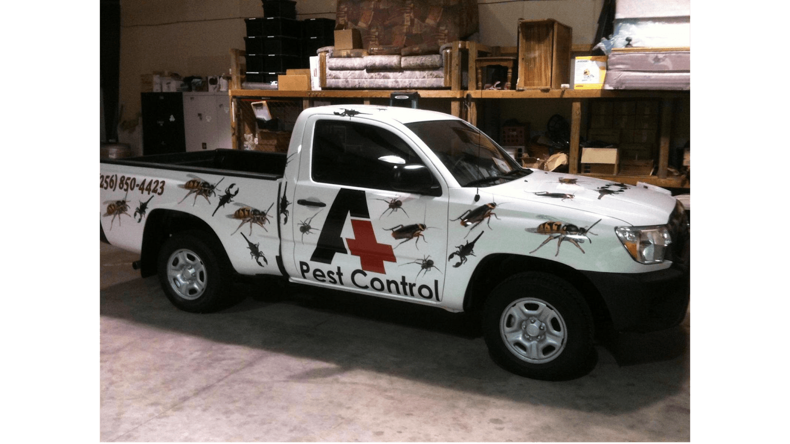 Google street view image of A Plus Pest Control