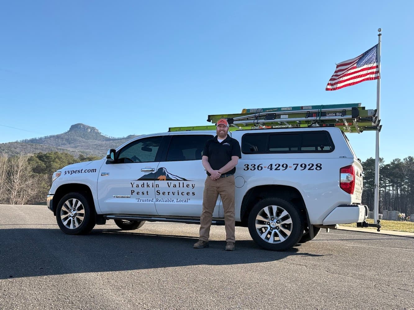 Google street view image of Yadkin Valley Pest Services