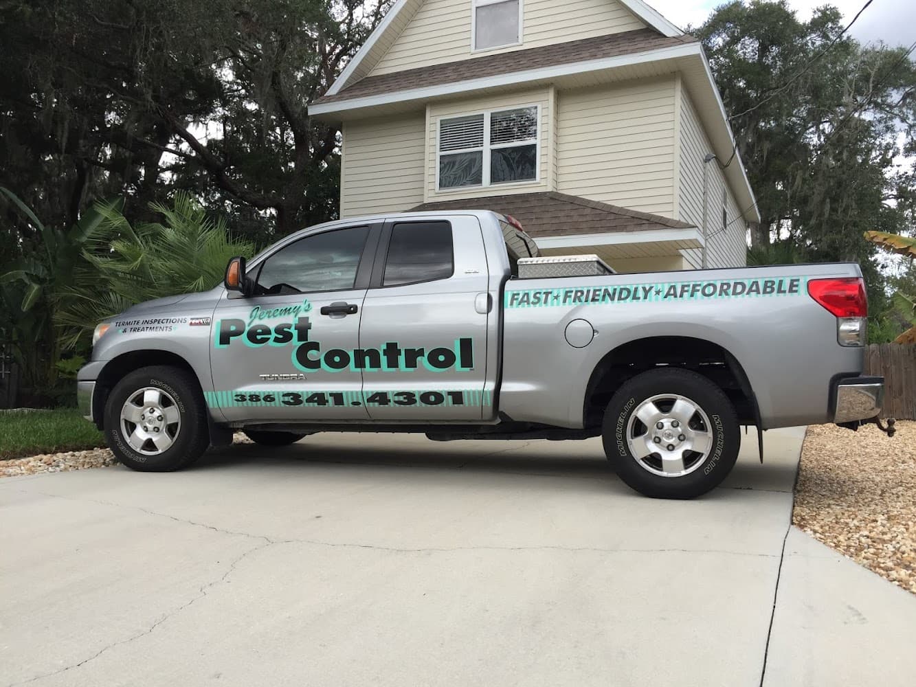 Google street view image of Jeremy's Pest Control