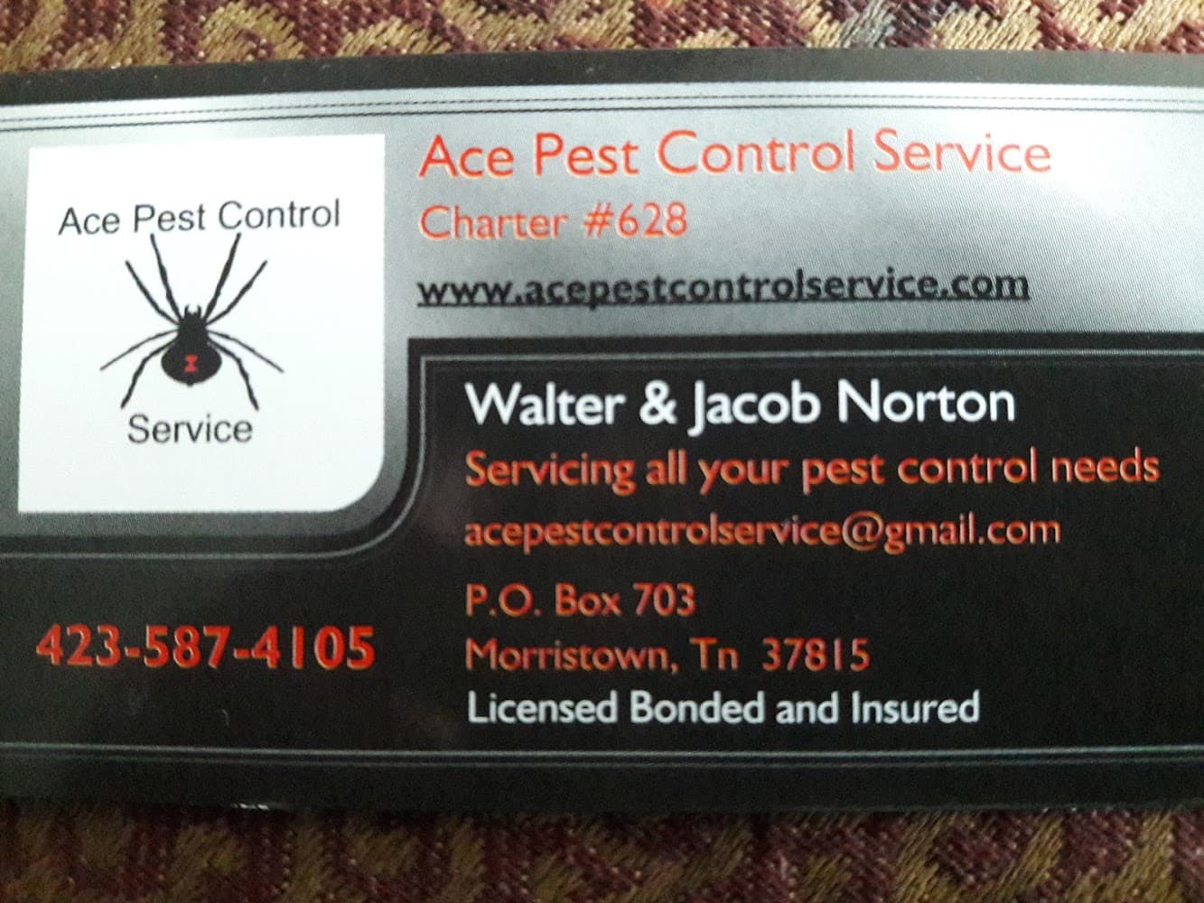 Google street view image of Ace Pest Control