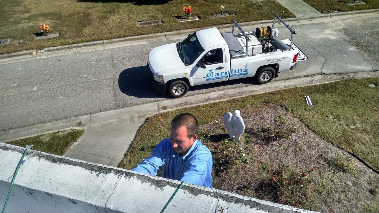 Google street view image of Carolina Pest Management - Monroe