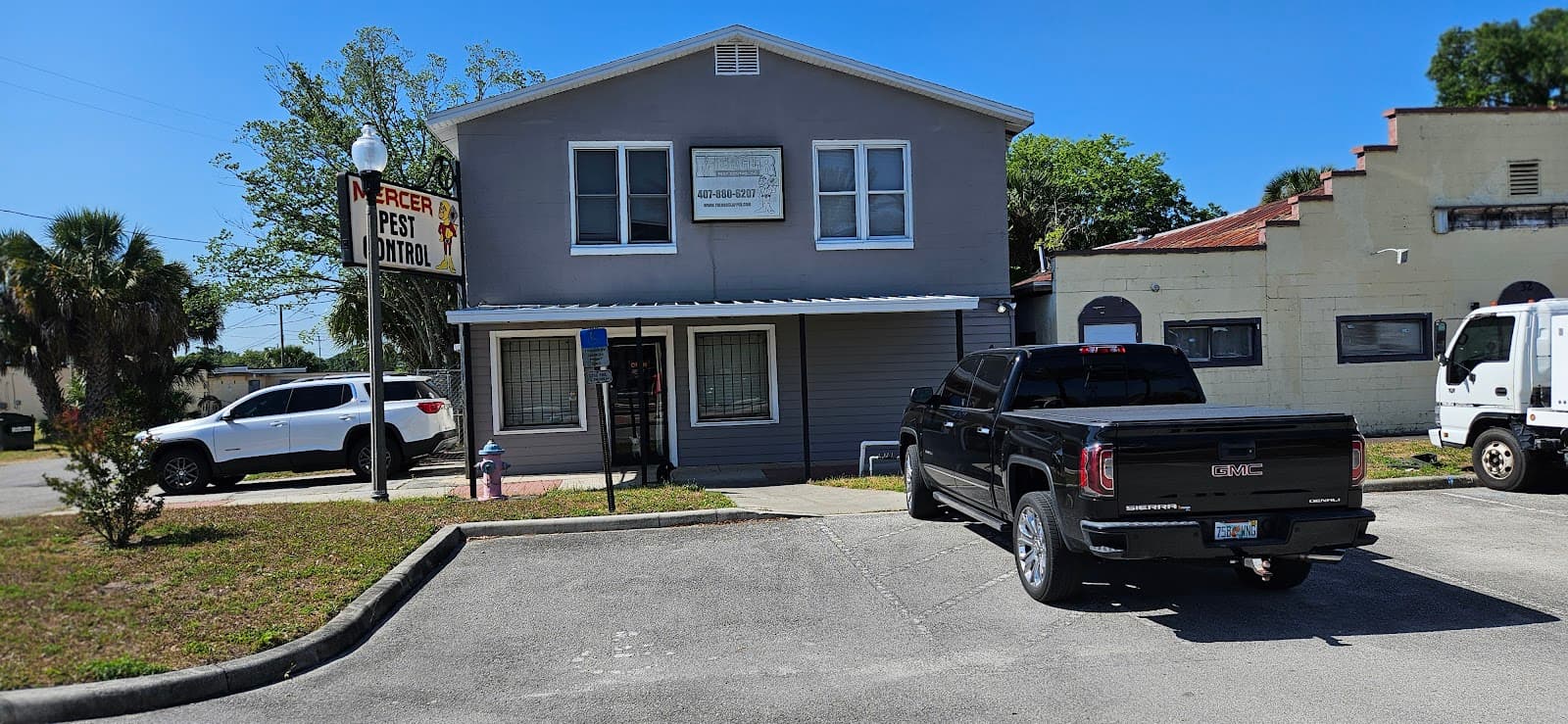 Google street view image of Mercer Pest Control Inc