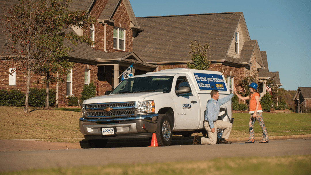 Google street view image of Cook's Pest Control