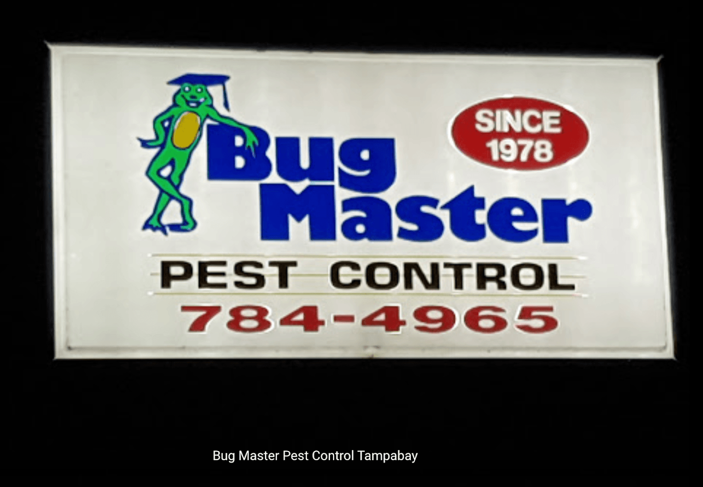 Google street view image of Bug Master Pest Control