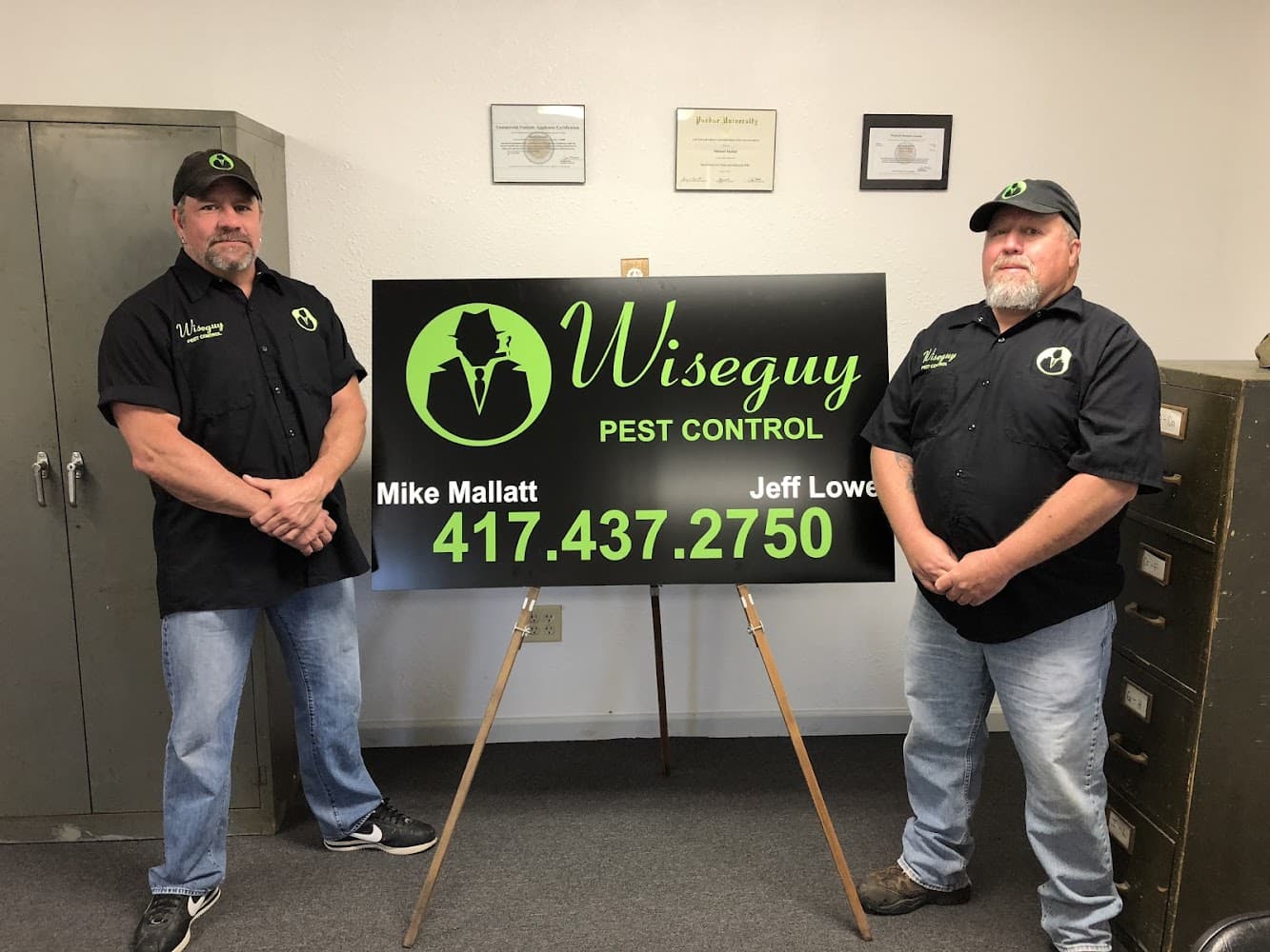 Google street view image of Wiseguy Pest Control