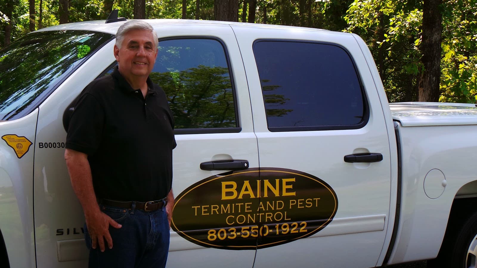 Google street view image of Baine Termite and Pest Control