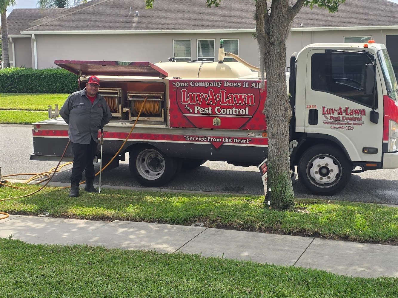 Google street view image of Luv-A-Lawn and Pest Control